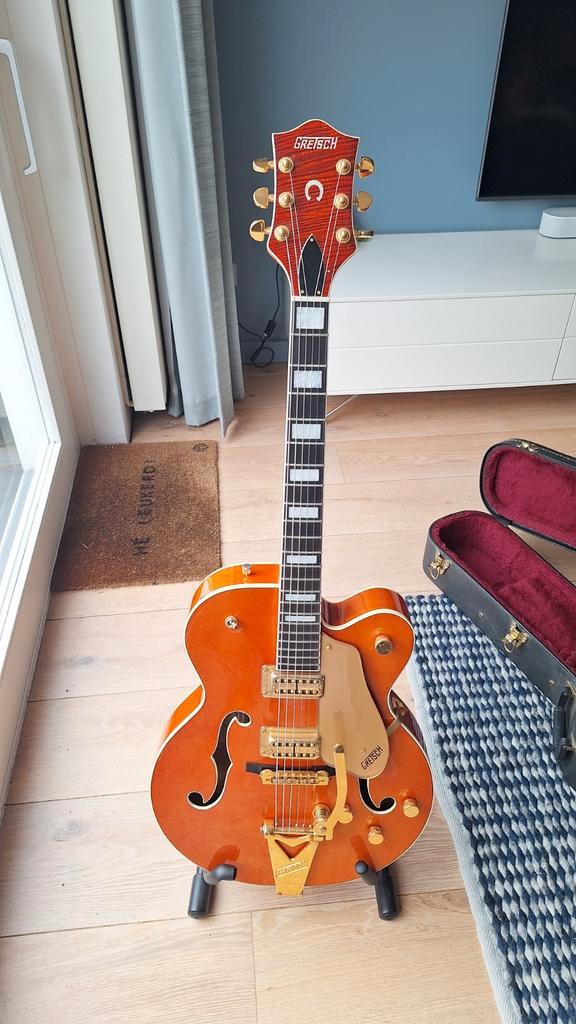 Gretsch G6120 Japan 1991 – hollowbody – orig koffer/papieren, Muziek en Instrumenten, Snaarinstrumenten | Gitaren | Elektrisch