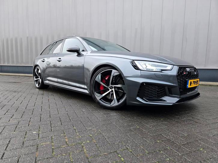 Audi RS4 2.9 TFSI Avant Quattro AUT 2018 Grijs, Auto's, Audi, Particulier, RS4, 4x4, ABS, Achteruitrijcamera, Adaptieve lichten