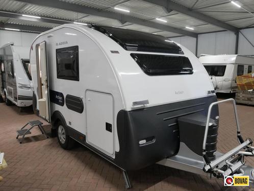 Adria Action 391 PH Incl. Fietsenrek, Caravans en Kamperen, Caravans, Bedrijf, tot en met 4, 750 - 1000 kg, Treinzit, Adria, Dwarsbed