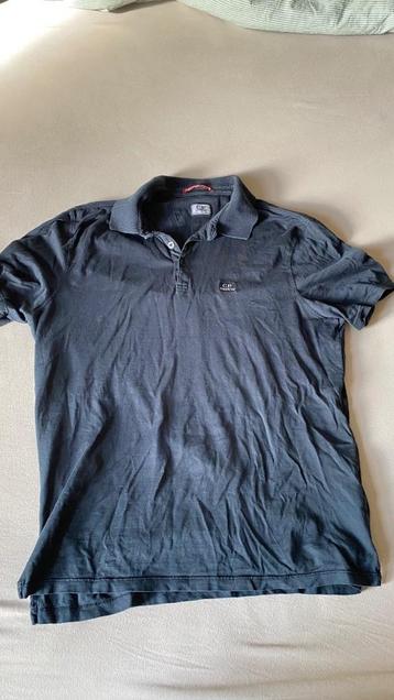 CP Company Polo – Donkerblauw – 100% Mako Katoen – Maat S beschikbaar voor biedingen