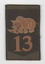 Embleem 13e gemechaniseerde brigade (Gevecht Tenue),, Embleem of Badge, Nederland, Landmacht, Verzenden