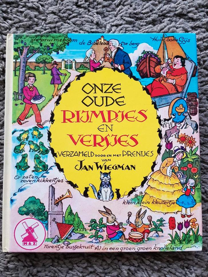 Boek : Onze oude rijmpjes en versjes -- Jan Wiegman (nieuw!), Boeken, Kinderboeken | Jeugd | onder 10 jaar, Nieuw, Fictie algemeen