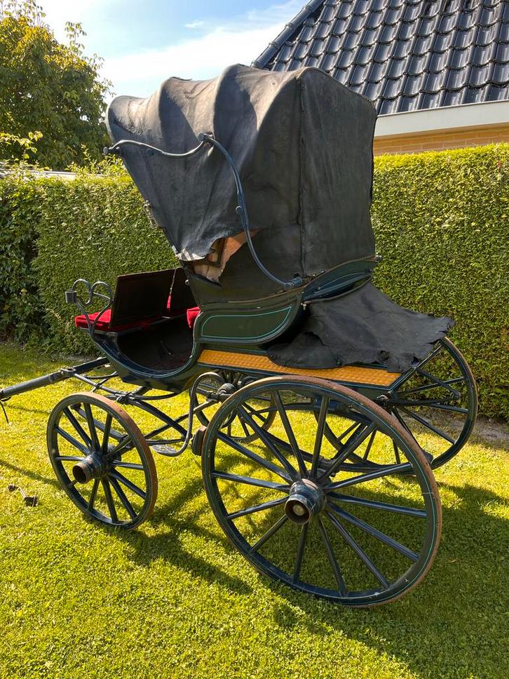 Koetsiers wagentje, Dieren en Toebehoren, Paarden en Pony's | Overige Paardenspullen, Overige soorten, Ophalen of Verzenden