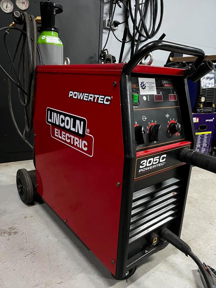 Lasapparaat Lincoln 300Ampere 4rolls aandrijving, mig co2, Doe-het-zelf en Verbouw, Gereedschap | Lasapparaten, Gebruikt, Co2