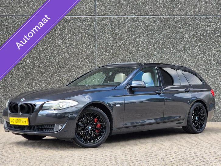 BMW 528xi Touring/3e Eig/Luxe Leer/Navi/Pano/19''/245PK/Vol!, Auto's, BMW, Bedrijf, Te koop, 5-Serie, 4x4, ABS, Airbags, Airconditioning
