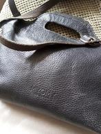 MYOMY "CARRY" zwarte leren handtas, Sieraden, Tassen en Uiterlijk, Tassen | Damestassen, Ophalen of Verzenden, Gebruikt, Zwart