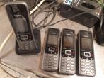 Gigaset Telefoons - 4 Handsets + Oplader, Ophalen of Verzenden, Gebruikt, 4 handsets of meer