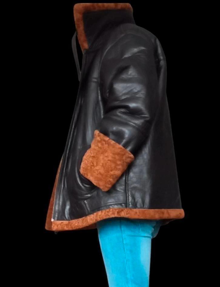 Lammy Pilotenjas Schott type B-3 BOMBERJACK,leren jas heren, Kleding | Heren, Jassen | Winter, Gedragen, Overige maten, Bruin