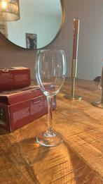 6 kristallen champagneglazen, Verzamelen, Glas en Borrelglaasjes, Ophalen, Zo goed als nieuw, Overige typen
