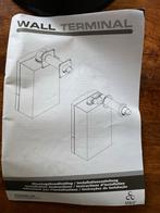 Nieuwe Rookgas Muurdoorvoer, 30 tot 80 cm, Cv-ketel of Combi-ketel, Nieuw, Minder dan 60 cm