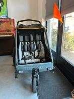Qeridoo sportrex 2 fietskar - off road wandelwagen 2 kindjes, Kinderen en Baby's, Kinderwagens en Combinaties, Ophalen, Zo goed als nieuw