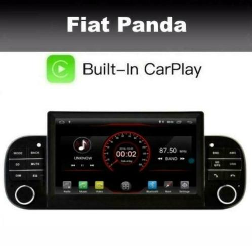 Fiat Panda 2013- radio navigatie android 11 wifi dab carplay, Auto diversen, Autoradio's, Ophalen of Verzenden