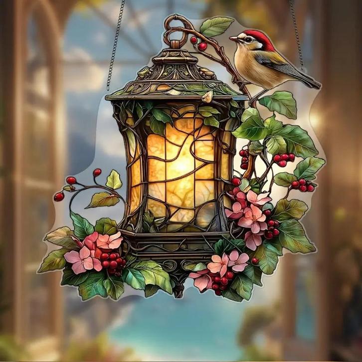 raamhanger vogelhuisje, Huis en Inrichting, Woonaccessoires | Overige, Nieuw, Ophalen of Verzenden
