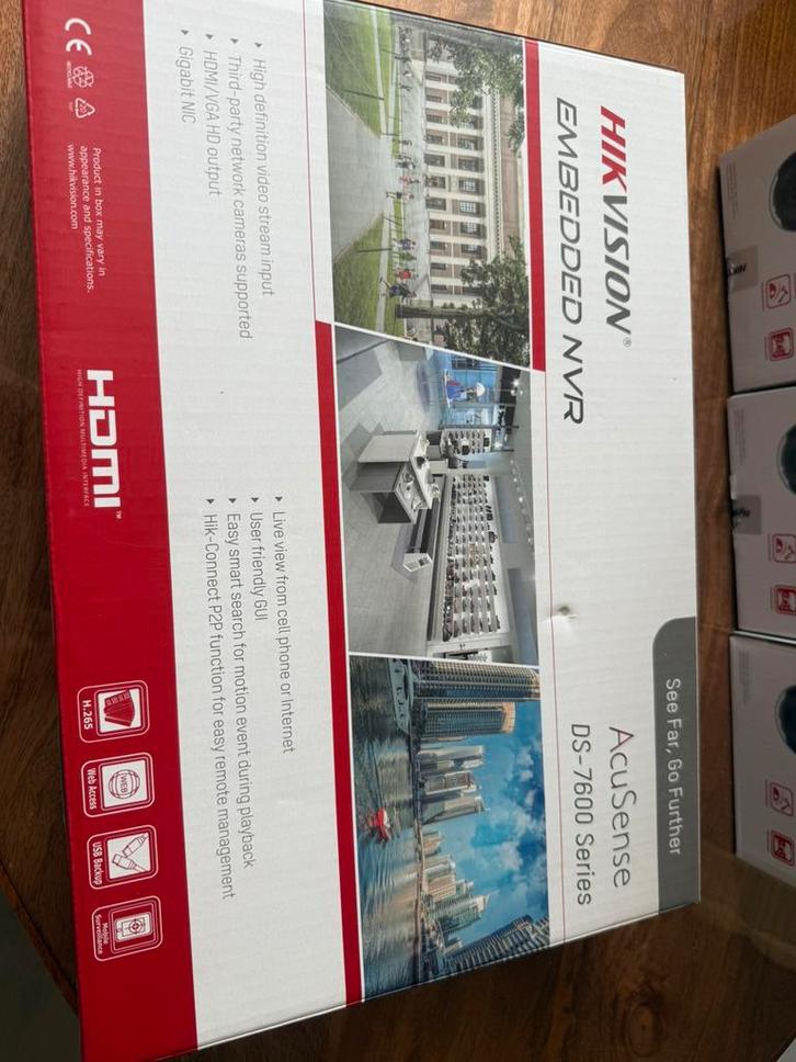 Hik vision complete set, Audio, Tv en Foto, Videobewaking, Ophalen of Verzenden