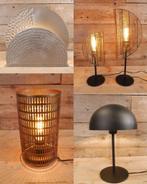Tafellampen / Touwlampen / Ledlampen / Wandlampen, 50 tot 75 cm, Verzenden, Nieuw, Metaal