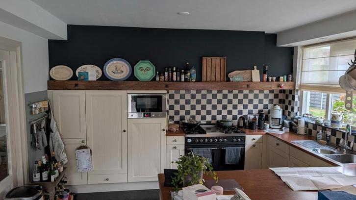 Gebruikte keuken met Boretti gasfornuis, Huis en Inrichting, Keuken | Complete keukens, Gebruikt, Ophalen