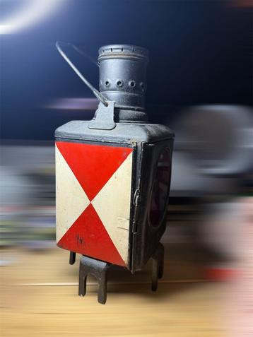 Vintage Trein lantaarn seinlamp beschikbaar voor biedingen