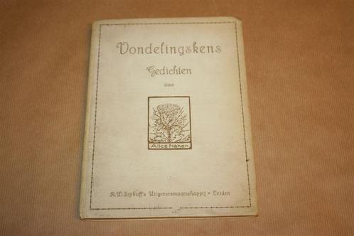 Vondelingskens. Gedichten. Alice Nahon. 1925., Boeken, Gedichten en Poëzie, Gelezen, Ophalen of Verzenden