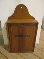 Schooltas, houten, C. Briket J, Antiek en Kunst, Ophalen of Verzenden