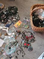 Mega Sieraden Pakket - Groot!, Sieraden, Tassen en Uiterlijk, Kettingen, Overige materialen, Gebruikt, Overige kleuren, Met strass