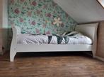 1 persoonsbed 90×200, Huis en Inrichting, Slaapkamer | Bedden, 90 cm, Gebruikt, Eenpersoons, Wit