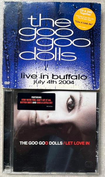 2 cd's The Goo Goo Dolls(zie omschrijving)(cd rock) beschikbaar voor biedingen