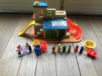 Fisher Price sesamstraat clubhuis n 937 compleet alles werkt, Ophalen of Verzenden, Zo goed als nieuw, Speelset