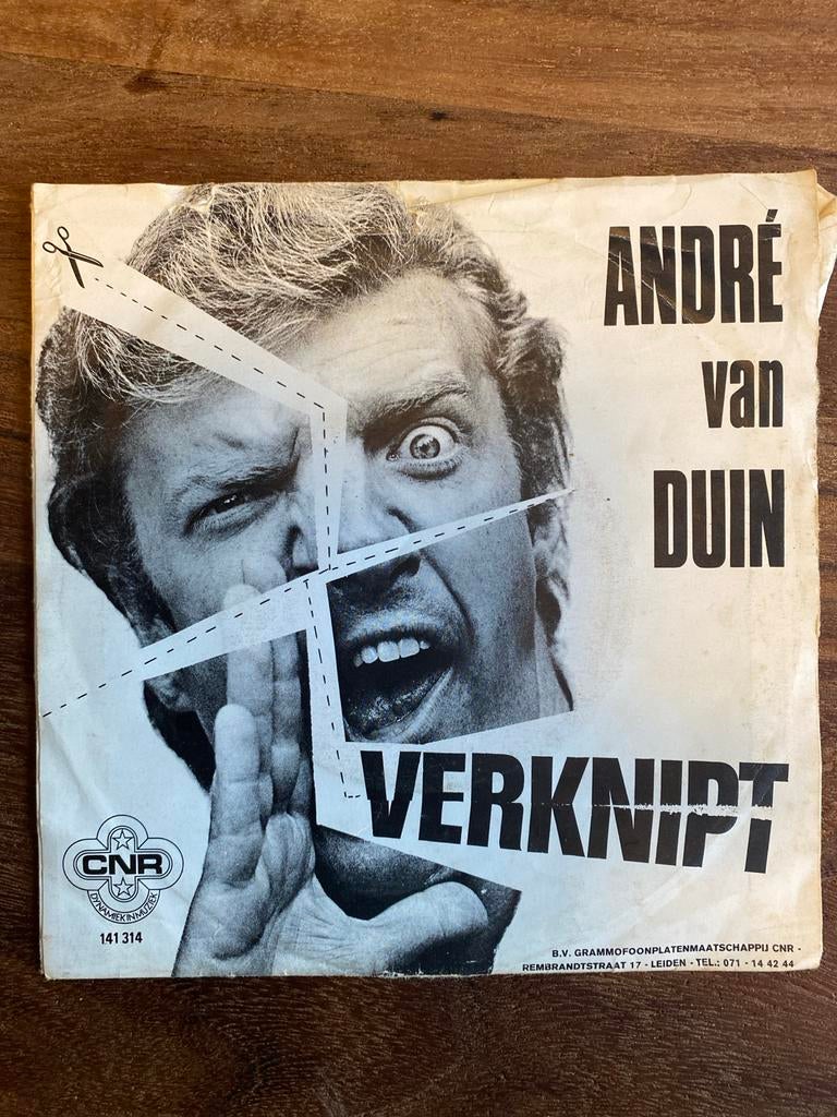 André van Duin - Verknipte Single, Gebruikt, Maxi-single, Ophalen of Verzenden, 1 single