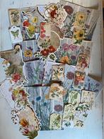 Junkjournaling pakket/scrapbooking botanisch 32 stuks, Ophalen of Verzenden, Zo goed als nieuw, Overige merken