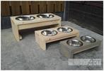Steigerhout voerbakken voor je huisdier, diverse afmetingen, Dieren en Toebehoren, Info@hout-art.nl, Nieuw, Ophalen of Verzenden