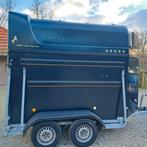 2 paardstrailer, Dieren en Toebehoren, Paarden en Pony's | Trailers en Aanhangwagens, Ophalen, Gebruikt, Polyester, 2-paards trailer