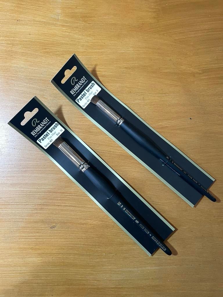 Pastel penselen Royal Talens Rembrandt mt 8 en 16, Hobby en Vrije tijd, Ophalen of Verzenden, Nieuw, Overige typen