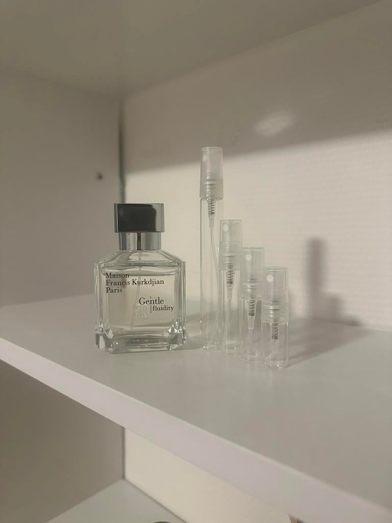 MFK Gentle Fluidity Silver parfum sample/decant, Ophalen, Zo goed als nieuw