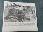 Knipsel Tramongeluk Zinkweg Oud Beijerland, Ophalen of Verzenden, Voor 1920, Zuid-Holland