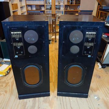 Kef cantata sp 1056 8 ohm stereo speakers opknappers! beschikbaar voor biedingen