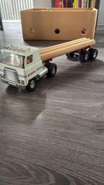 Mooie metalen Americaanse Ertl truc met oplegger., Ophalen, Zo goed als nieuw, Bus of Vrachtwagen, Overige merken