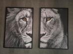 2 canvas met baklijst wallfield 60x90, Ophalen, Zo goed als nieuw