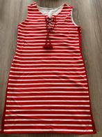 Enjoy rood crème gestreepte jurk L, Ophalen of Verzenden, Gedragen, Maat 42/44 (L), Rood