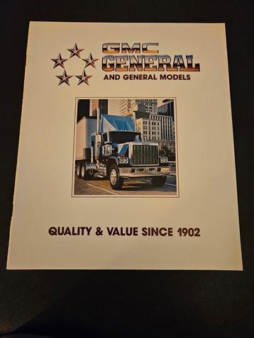 Brochure GMC General 1982 USA  beschikbaar voor biedingen