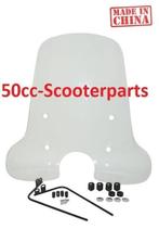 Windscherm Agm Bella Fosti retro scooter recht breed 72 cm h, Ophalen of Verzenden, 50cc-Scooterparts, Info@50cc-scooterparts.nl