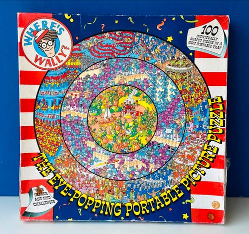 Ronde Where’s Wally (Waar is Wally) Puzzle/1997, Hobby en Vrije tijd, Denksport en Puzzels, Gebruikt, Ophalen of Verzenden