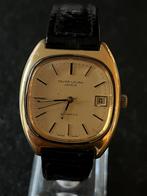 Favre Leuba Daymatic 1970 gold plated, Sieraden, Tassen en Uiterlijk, Horloges | Antiek, Ophalen of Verzenden, Goud, Overige merken