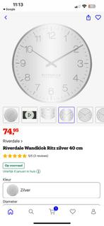 Nieuw riverdale klok, Ophalen of Verzenden, Nieuw, Wandklok