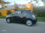 Fiat 500 1.2 C 2009 Zwart, Auto's, Voorwielaandrijving, 4 cilinders, 840 kg, 4 stoelen