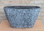 Prachtige grijze bloempotten voor binnen, Tuin en Terras, Bloempotten, Ophalen, Zo goed als nieuw, Binnen