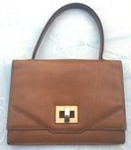 DELVAUX stijlvolle klassieke handtas cognac, Ophalen of Verzenden, Zo goed als nieuw, Bruin, Handtas