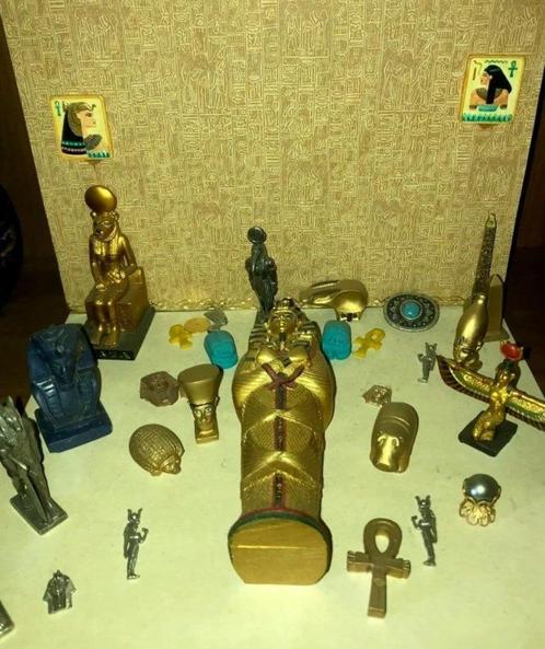 Poppenhuis tafereel - Egyptische grafkamer, Verzamelen, Poppenhuizen en Toebehoren, Gebruikt, Poppenhuis, Verzenden