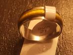 Gouden ring, maat 21, Sieraden, Tassen en Uiterlijk, Ringen, 20 of groter, IJzer of Staal, Nieuw, Ophalen of Verzenden