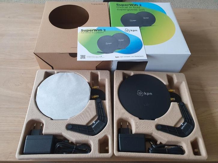 KPN SuperWiFi 2.0 met Wifi 6 Nieuw! 2 stuks of meer, Computers en Software, WiFi-versterkers, Nieuw, Ophalen of Verzenden