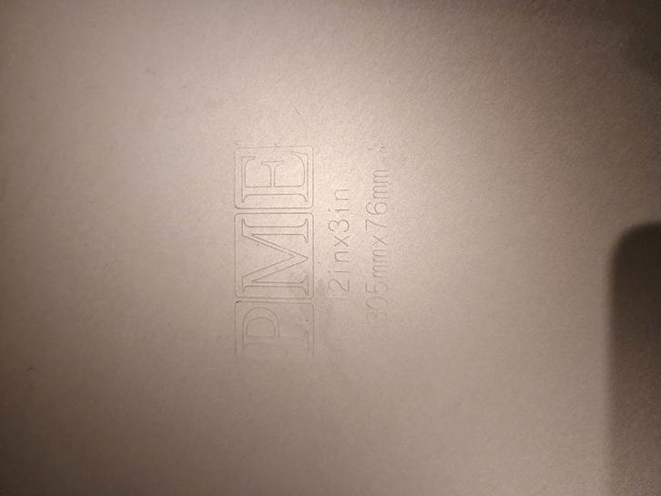 PME bakvorm 305mm x 76 mm, Hobby en Vrije tijd, Taarten en Cupcakes maken, Zo goed als nieuw, Bakvorm, Taarten, Ophalen of Verzenden